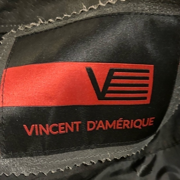 Vincent D’Amerique- Mean leather bomber jacket size S - Picture 8 of 11